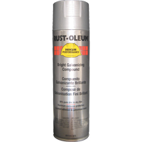 Bright Galvanizing Compound Spray, Aerosol Can Oxymax Inc
