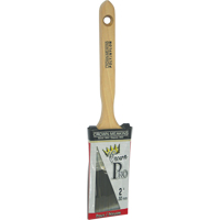 Pinceau angulaire Pro, Poly/nylon, Manche Bois, Largeur de 2" Oxymax Inc