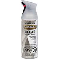 Universal Durable Top Coat, 312 g, Aerosol Can, Frosted Pearl Oxymax Inc