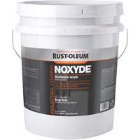 Rev&ecirc;tement acrylique &eacute;lastom&egrave;re Noxyde, 5 gal., Seau, Gris Oxymax Inc