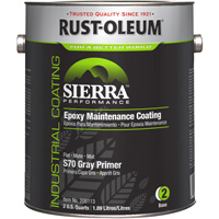 Appr&ecirc;t acrylique &eacute;poxydique &agrave; base d'eau Sierra Performance S70/S71, Gallon, Gris Oxymax Inc