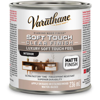Varathane&reg; Diamond Wood Finish&reg; Coating, 236 ml, Clear, Matte Oxymax Inc