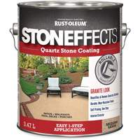 Stoneffects Quartz Stone Coating, 3.78 L, Water-Based, Textured, Beige Oxymax Inc