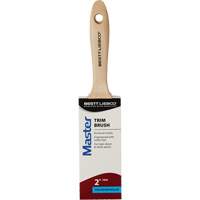 Master Trim Brush, Poly/Nylon, Wood Handle, 2" Width Oxymax Inc