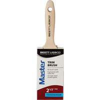 Master Trim Brush, Poly/Nylon, Wood Handle, 2-1/2" Width Oxymax Inc
