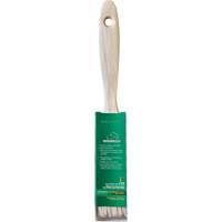 One Coat Trim & Wall Brush, White China, Wood Handle, 1" Width Oxymax Inc