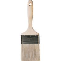 One Coat Trim & Wall Brush, White China, Wood Handle, 3" Width Oxymax Inc