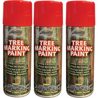 Peinture fluorescente pour marquer les arbres Aervoe 690, Rouge fluorescent, 16 oz Oxymax Inc