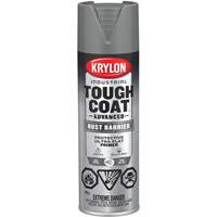 Tough Coat&reg; Advanced Paint with Rust Barrier Technology, Grey Primer, Ultra-Flat, 425 g, Aerosol Can Oxymax Inc
