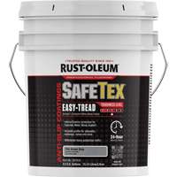 Rev&ecirc;tement d'acrylique SafeTex Easy-Tread, 4 gal., &agrave; l'eau, Plat/Textur&eacute;, Gris Oxymax Inc