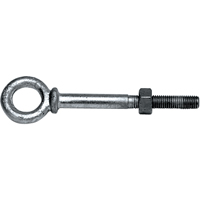 Boulons &agrave; oeil a/&eacute;crou, 3/8" dia, 2-1/2" lo, Galvanis&eacute;, 1200 lb (0,6 tonne) capacit&eacute; Oxymax Inc