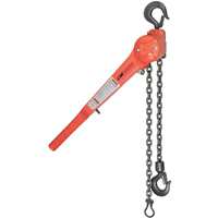 Lever Hoist - Series 640 Puller, 5' Lift, 1500 lbs. (0.75 tons) Capacity, Steel Chain Oxymax Inc