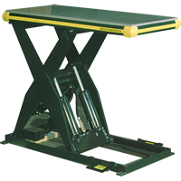 Table &eacute;l&eacute;vatrice hydraulique &agrave; ciseaux Backsaver, Acier, 24" la x 48" lo, Capacit&eacute; 4000 lb Oxymax Inc
