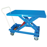MobiLeveler<sup>®</sup> Mobile Self-Levelling Scissor Lift Work Table, 27-3/5" L x 17-4/5" W, Steel, 220 lbs. Capacity LV460 | Oxymax Inc