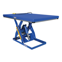 Table élévatrice à ciseaux hydraulique, Acier, 48" lo x 24" la, Cap. 3000 lb LV464 | Oxymax Inc