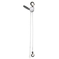 Mini palan &agrave; levier, Lev&eacute;e 5', Cabacit&eacute; 500 lb (0,25 tonne), Chaîne en Zingu&eacute; Oxymax Inc