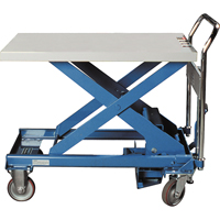 Dandy Lift™ Scissor Lift Table, 28" L x 17-7/10" W, Steel, 330 lbs. Capacity MA431 | Oxymax Inc