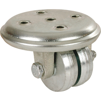 Low Level Casters, Swivel, 2" (51 mm), Cast Iron, 600 lbs. (272 kg.) Oxymax Inc
