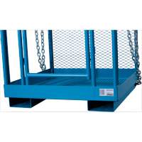 High Work Maintenance Platform, 48" W x 48" D x 72" H, 1000 lbs. Capacity, Steel Oxymax Inc