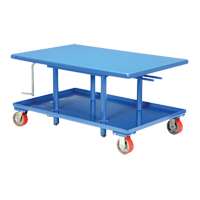 Post Lift Table, 42" L x 30" W, Steel, 2000 lbs. Capacity Oxymax Inc