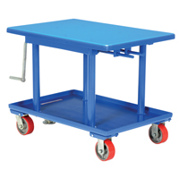 Hydraulic Lift Table, 24" L x 36" W, Steel, 2000 lbs. Capacity Oxymax Inc