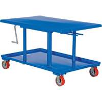 Post Lift Table, 42" L x 30" W, Steel, 2000 lbs. Capacity Oxymax Inc