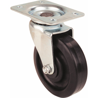 Light-Duty Caster, Swivel, 3" (76 mm), Polyolefin, 250 lbs. (113 kg.) Oxymax Inc