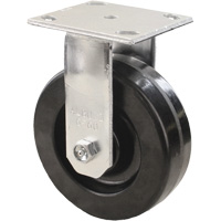 Roulettes robustes EMaxx &agrave; cheville, Fixe, 6" (152,4 mm), Ph&eacute;nolique, 1200 lb (544,3 kg) Oxymax Inc