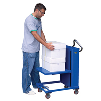 Self Elevating Tables, 20" L x 20" W, Steel, 230 lbs. Capacity Oxymax Inc