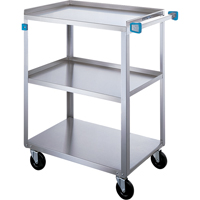 Shelf Cart, 3 Tiers, 18" W x 39" H x 31" D, 500 lbs. Capacity Oxymax Inc