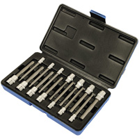 SAE/Metric Socket Set, Hex, 1/4"/3/8" Drive, 14 Pcs Oxymax Inc