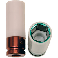 Jeu de douilles Mag Wheel, 6 Mcx, Chocs, Prise de 1/2", Profond Oxymax Inc