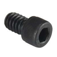 Socket Head Cap Screw, 1/4" Dia. x 3/8" L, Black Oxide Oxymax Inc