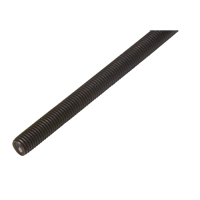 Threaded Rod, 1/4"-20, 36" L, Plain, Grade B-7 Grade Oxymax Inc