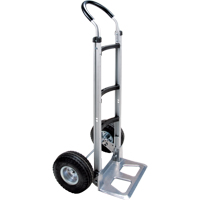 Diable d&eacute;mont&eacute;, Prise Continu, Aluminium, Hauteur de 49-5/8", Capacit&eacute; 500 lb Oxymax Inc