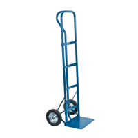 All-Welded Hand Truck, P-Handle Handle, Steel, 51" Height, 600 lbs. Capacity Oxymax Inc