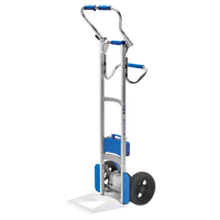 Liftkar&reg; Aluminum Stair Climbing Hand Trucks, Aluminum Frame, 17-1/2" W x 59" H, 375 lbs. Capacity Oxymax Inc