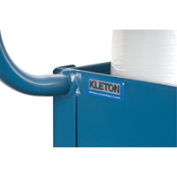 Deep Lipped Service Cart, 2 Tiers, 24" W x 47" H x 36" D, 1200 lbs. Capacity Oxymax Inc