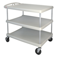 Chariot utilitaire myCart, 3 tiers, 26" x 36-7/8" x 36", Capacit&eacute; 500 lb Oxymax Inc
