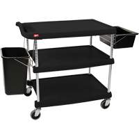 Chariot utilitaire myCart, 3 tiers, 20" x 35-1/2" x 30", Capacit&eacute; 400 lb Oxymax Inc