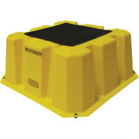 Escabeaux emboîtables industriels, 25" x 25" x Hauteur 10-1/2" Oxymax Inc