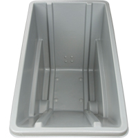 Tilt Truck, Polyethylene, 0.625 cu. yd., 500 lbs. Load Capacity Oxymax Inc