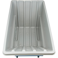 Tilt Truck, Polyethylene, 1.1 cu. yd., 1250 lbs. Load Capacity Oxymax Inc