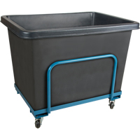Tapered Wall Box Truck, Polyethylene, 43" L x 30" W x 33" H, 16 cu. ft. Volume, 800 lbs. Capacity Oxymax Inc