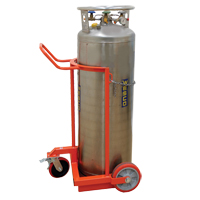 Large Liquid Gas Cylinder Truck LCC, Polyurethane Wheels, 20" W x 20" D Base, 1000 lbs. Oxymax Inc