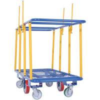 Horizontal Panel Cart, 63-7/16" x 28-1/2" x 40-15/16", 2000 lbs. Capacity Oxymax Inc