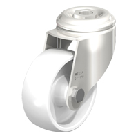 Roulette en nylon acier inoxydable, Pivotant, Diam&egrave;tre 3-1/8" (79,5 mm), Capacit&eacute; 265 lb (120 kg) Oxymax Inc