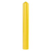 Enveloppe lisse pour butoir, 8" dia. x 56" l, Jaune Oxymax Inc