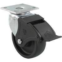 Emaxx RollX Wow Caster, Swivel with Brake, 4" (101.6 mm), Nylon, 1200 lbs. (544.3 kg.) Oxymax Inc