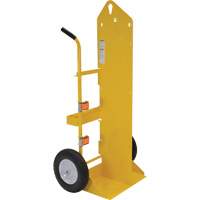 Welding Cylinder Torch Cart, Foam-Filled Wheels, 23-13/16" W x 22-13/16" L Base, 500 lbs. Oxymax Inc